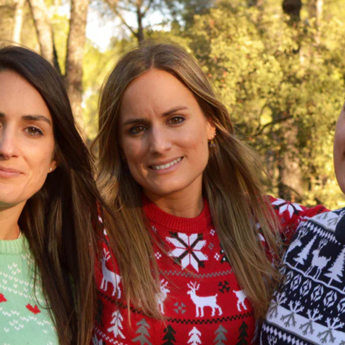 Maglioni di Natale per Tutta la Famiglia Maglione Natalizio Donna Maglione con Le Renne Maglioni