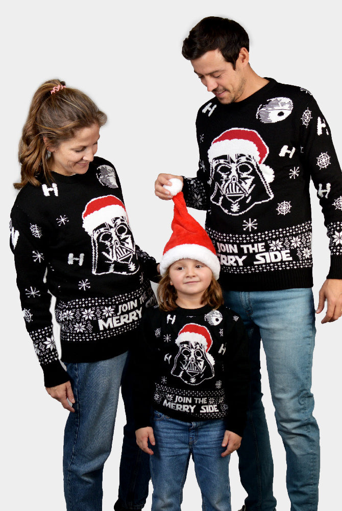 Maglione Natalizio per la Famiglia Join The Merry Side