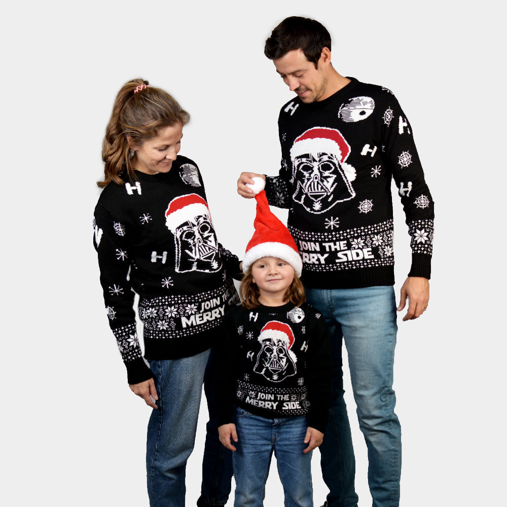 Maglione Natalizio per la Famiglia Join The Merry Side