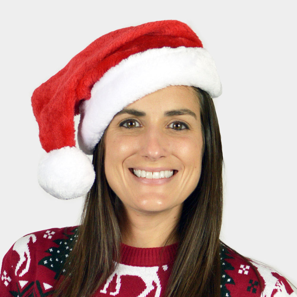 Cappello di Babbo Natale per Adulti Donna