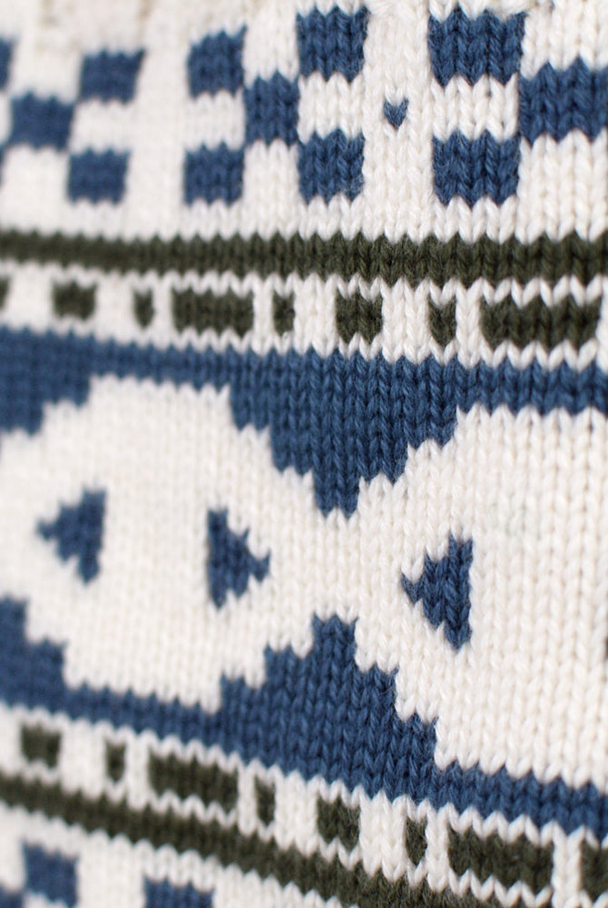 Cardigan Maglione di Coppia in Cotone Biologico Cottage