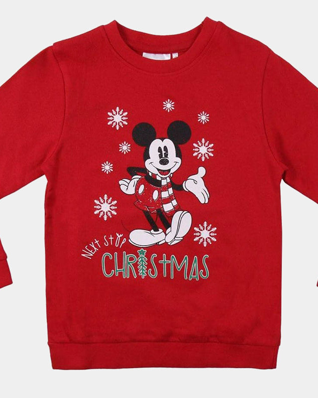 Felpa di Natale per Bambina e Bambino Mickey