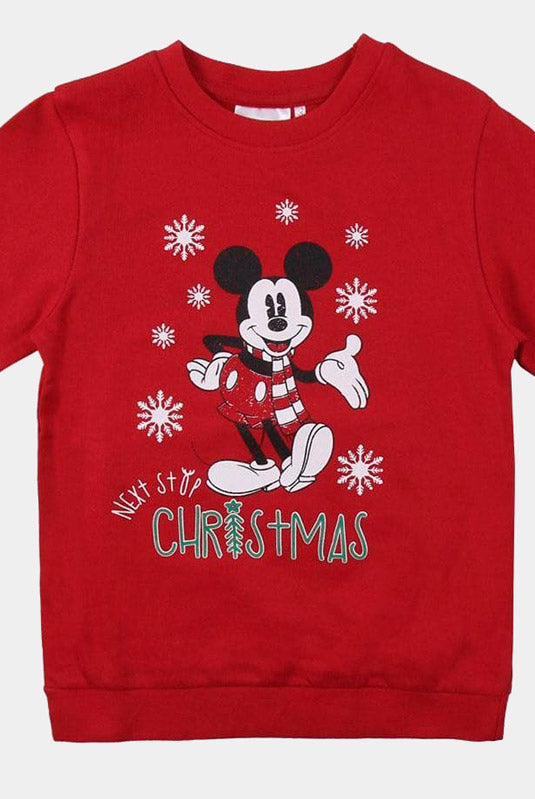 Felpa di Natale per Bambina e Bambino Mickey