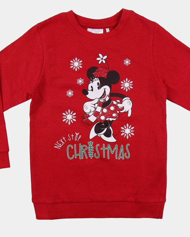 Felpa di Natale per Bambina e Bambino Minnie