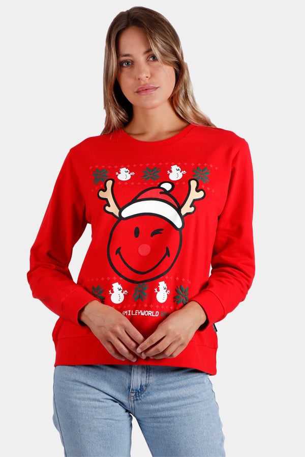 Felpa di Natale da Donna Smile