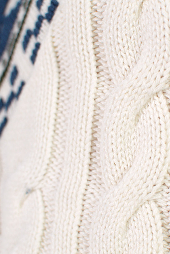 Maglione di Coppia in Cotone Biologico Cottage Cardigan