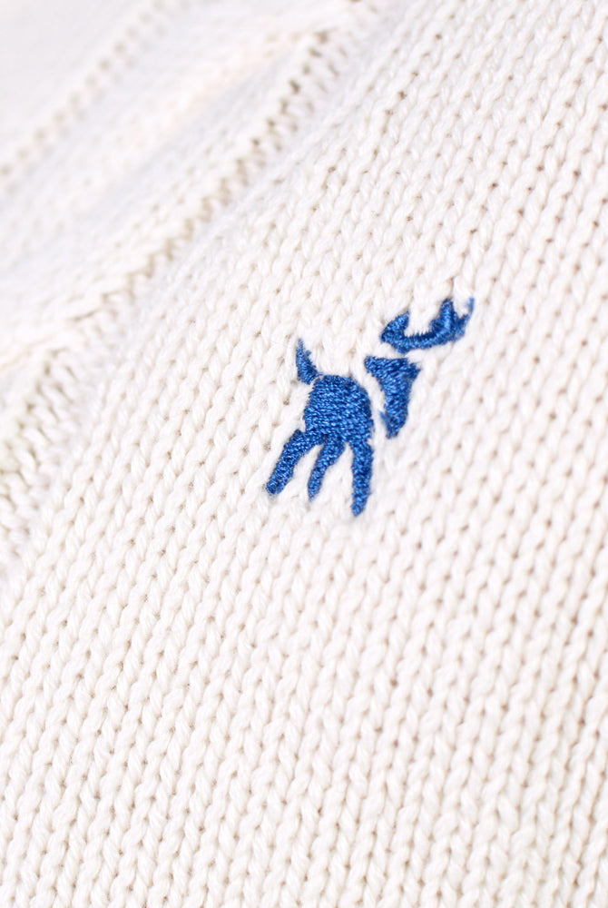 Maglione di coppia in Cotone Biologico Renne Cardigan