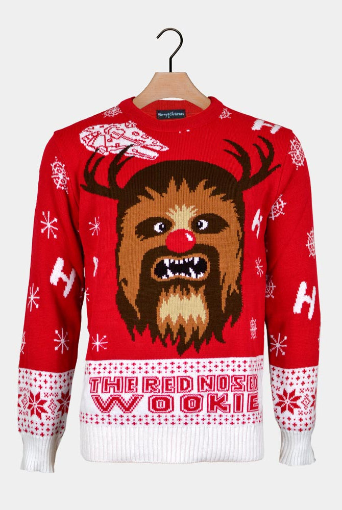 Maglione Coppia Natalizio Star Wars Wookiee