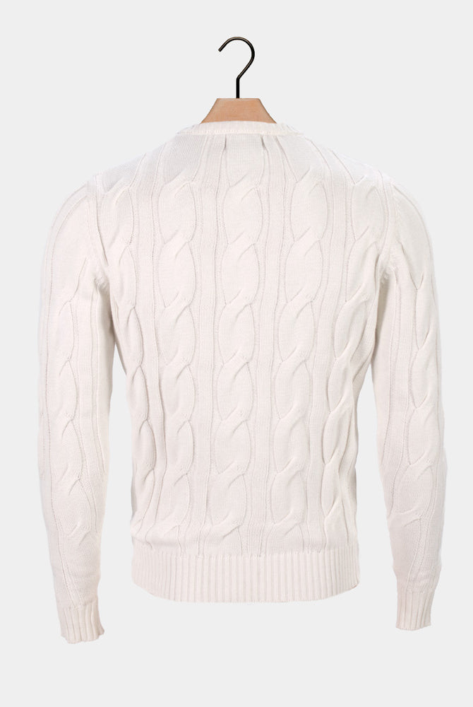 Maglione di Coppia in Cotone Snowfall Biologico