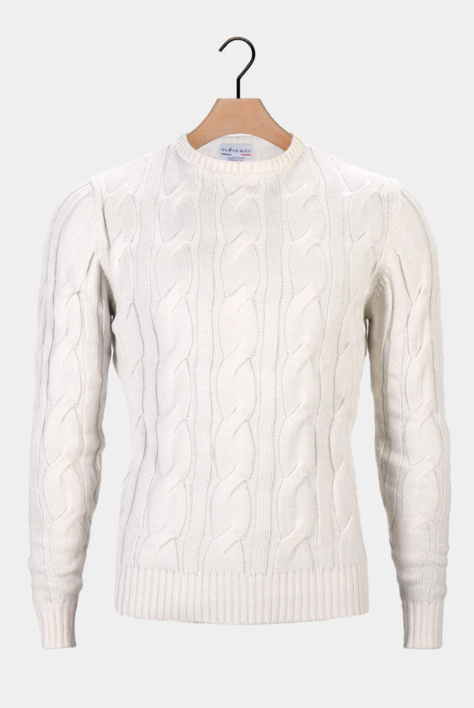 Maglione di Coppia Snowfall in Cotone Biologico