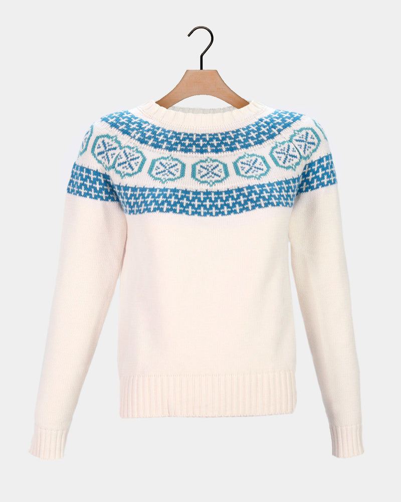 Maglione da Donna Glacier in Cotone Biologico