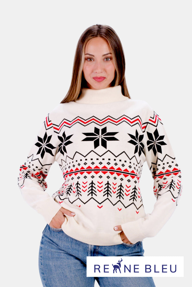Maglione da Donna in Cotone Biologico Après-ski