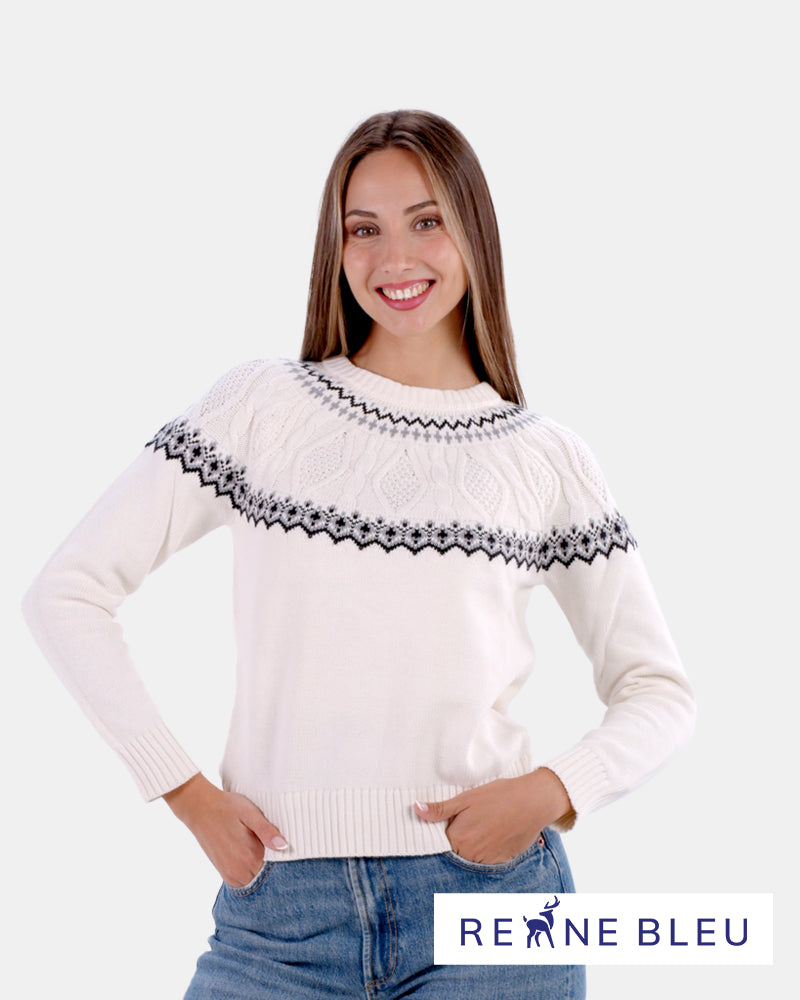 Maglione da Donna in Cotone Biologico Arctic