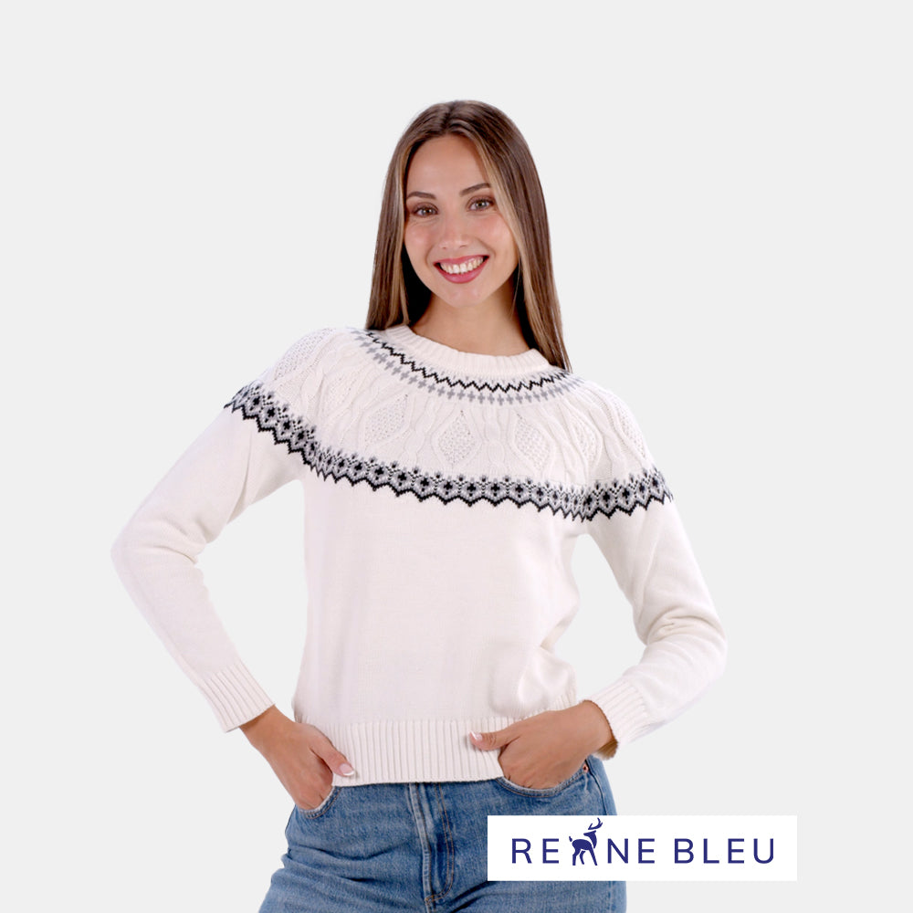 Maglione da Donna in Cotone Biologico Arctic