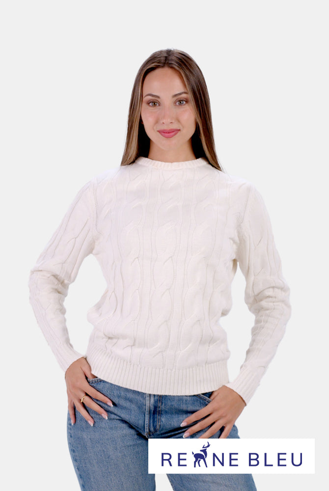Maglione da Donna in Cotone Biologico Snowfall