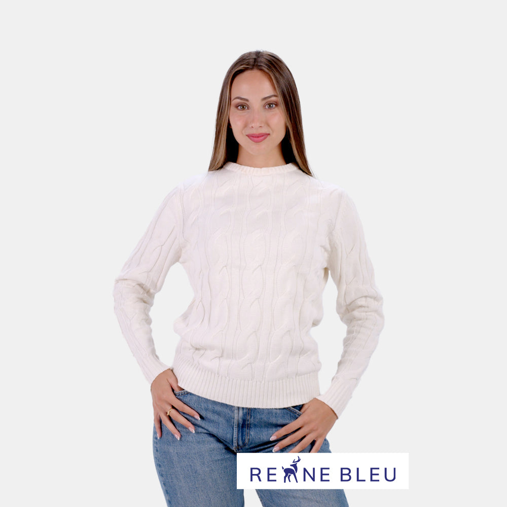 Maglione da Donna in Cotone Biologico Snowfall