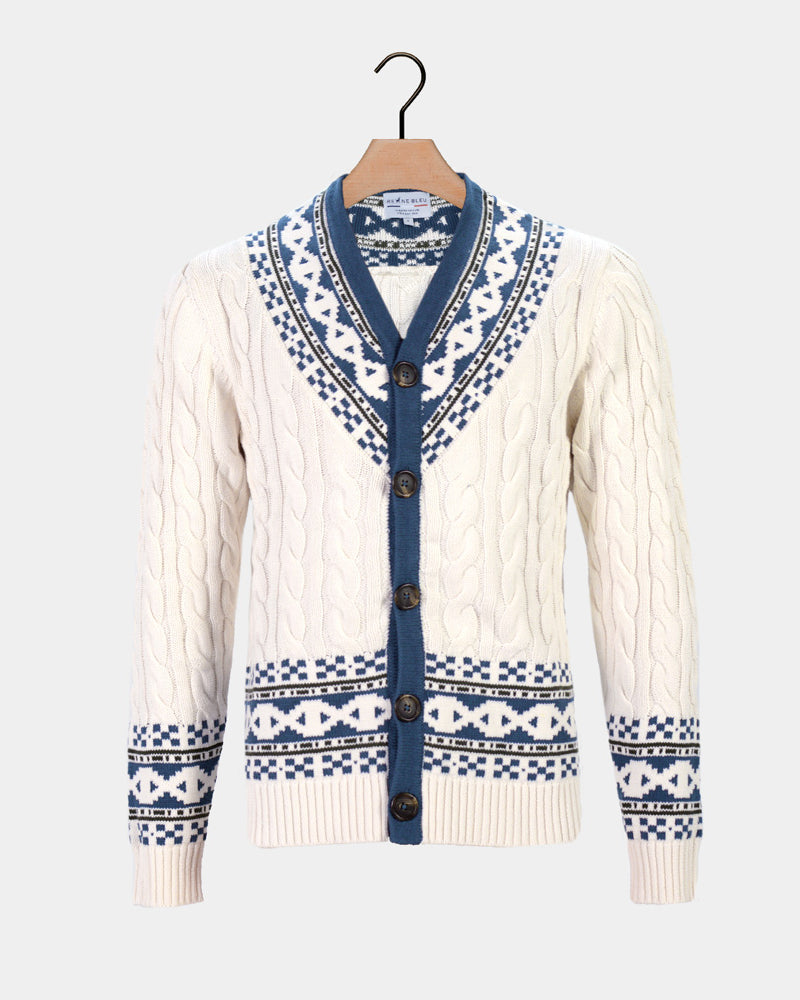Maglione da Donna in Cotone Cardigan Biologico Cottage