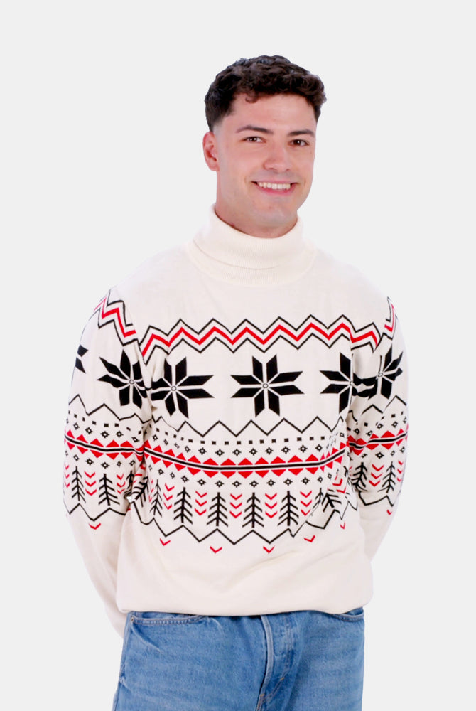 Maglione da Donna Uomo in Cotone Biologico Après-ski