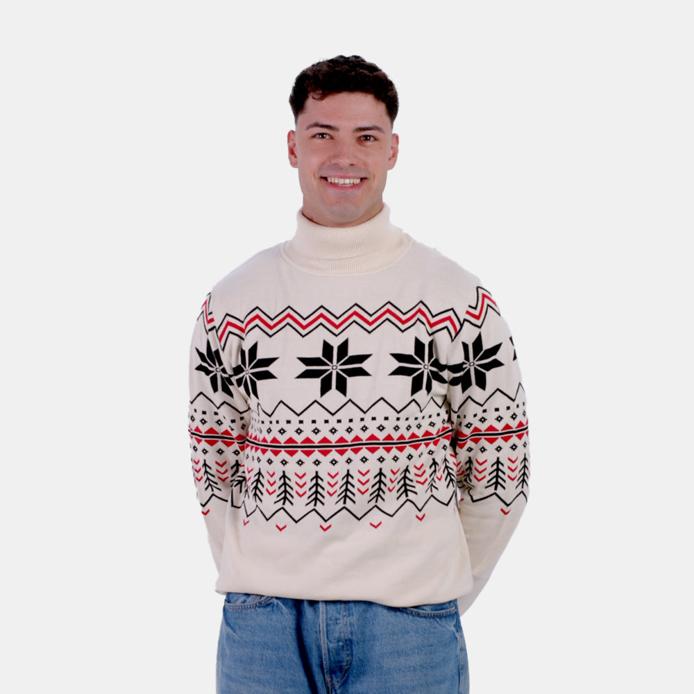 Maglione da Donna Uomo in Cotone Biologico Après-ski