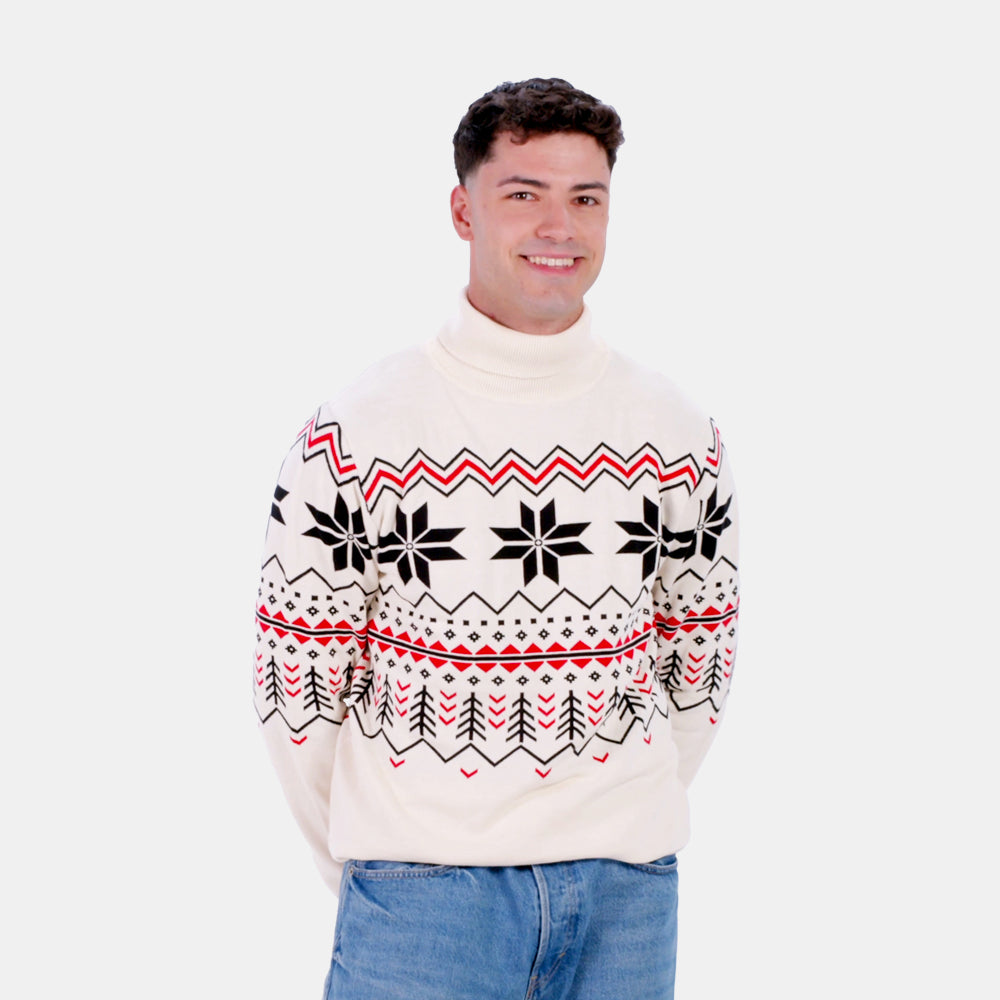 Maglione da Donna Uomo in Cotone Biologico Après-ski