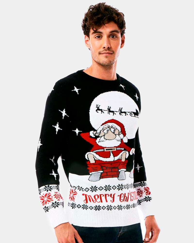 Maglione Natalizio Babbo Uomo Natale che Scarica