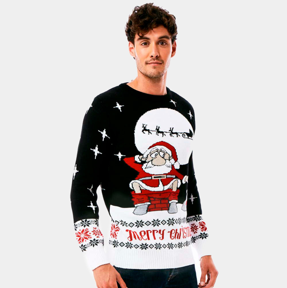Maglione Natalizio Babbo Uomo Natale che Scarica