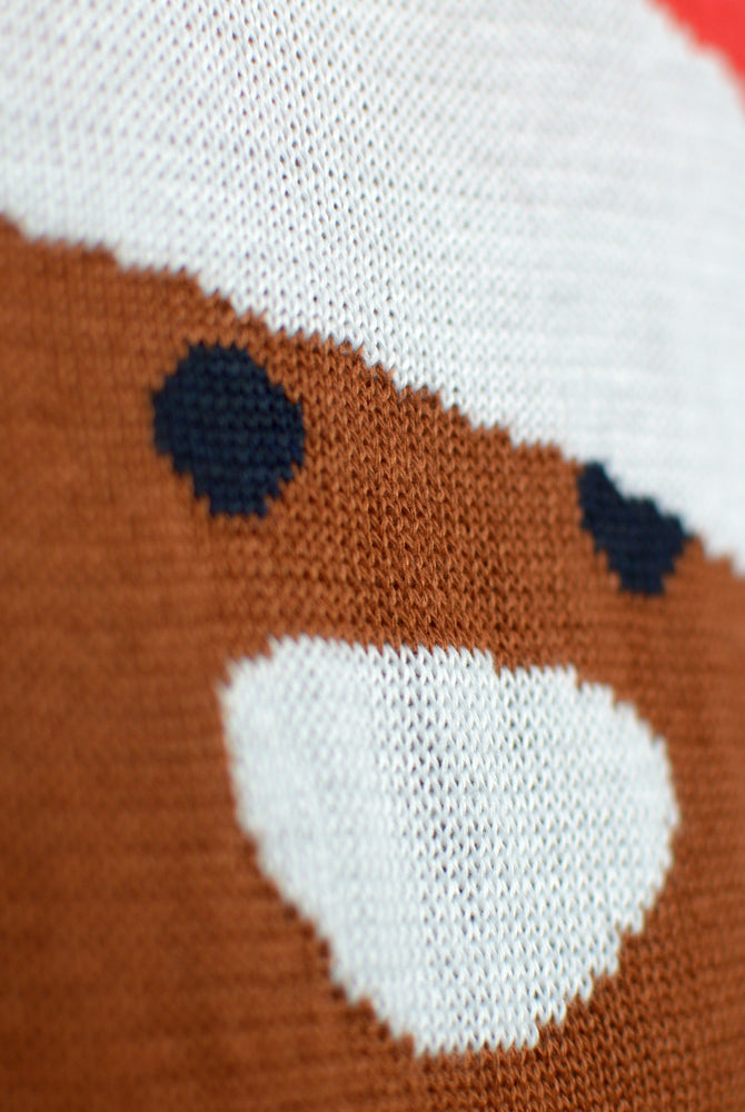 Gingerbread Maglione Natalizio Bambini Blu