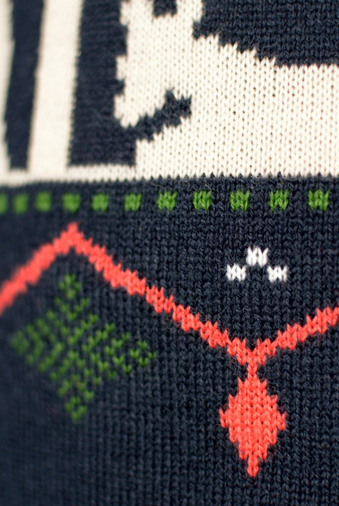 Maglione Natalizio per Bambini blu Nativity