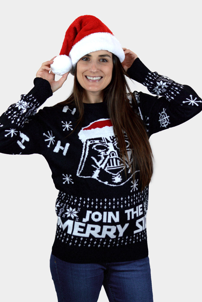 Maglione Natalizio Bambini Star Wars Join The Merry Side Donna