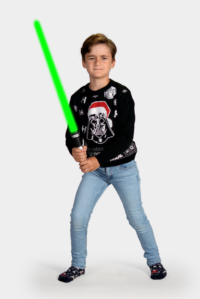 Maglione Natalizio Bambini Star Wars Join The Merry Side