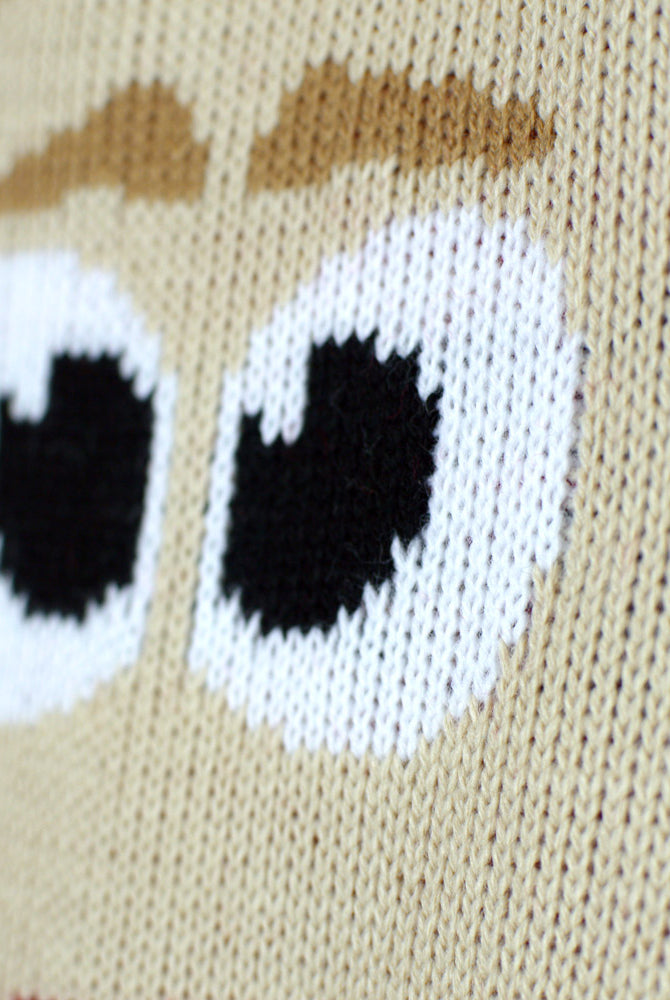 Maglione Natalizio per Bambini Rosso Renna Neve