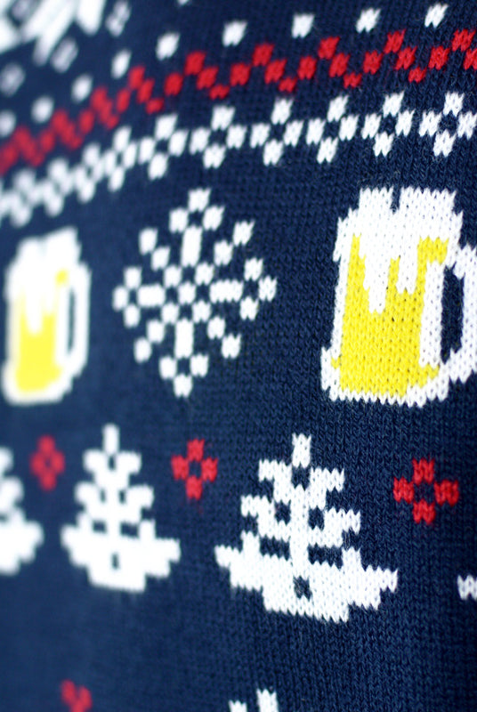 Maglione Natalizio Beer Uomo Pocket 3D