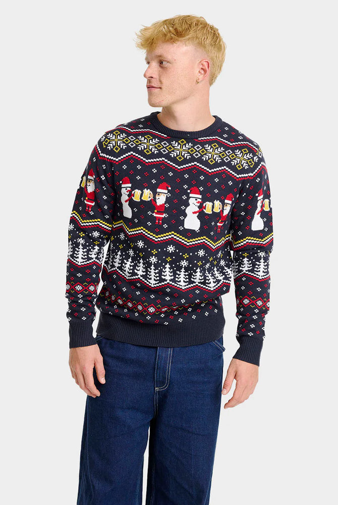 Maglione Natalizio Cheers Santa da Uomo