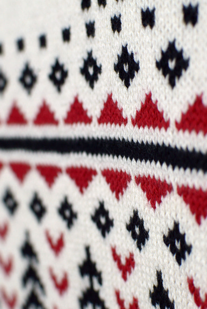 Maglione Natalizio Coppia Beige Cotone Biologico Collo Alto Elegante