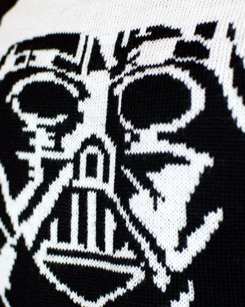 Maglione Natalizio di Coppia Star Wars Join The Merry Side nero