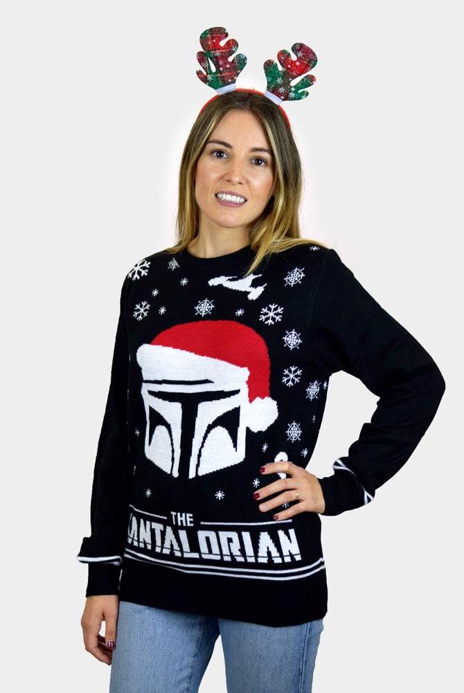 Maglione Natalizio di Coppia The Santalorian donna