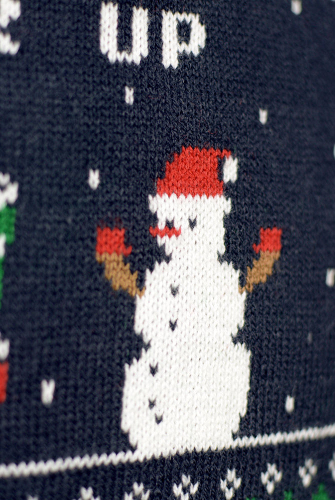 Maglione Natalizio da Coppia Vintage Gaming pupazzo