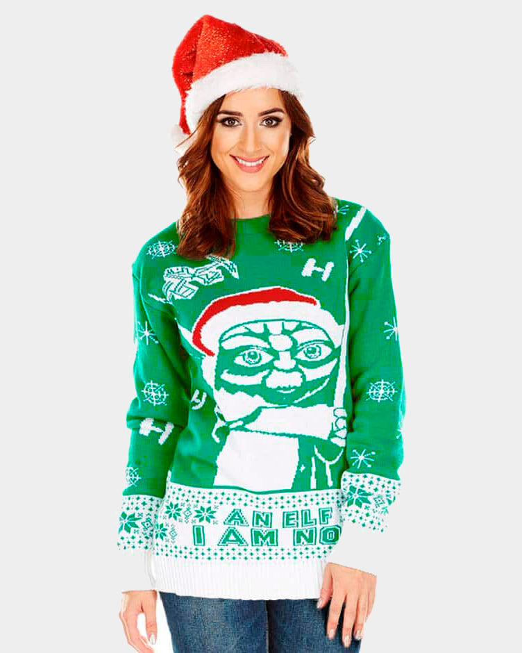 Maglione Natalizio Donna Star Wars I am Not an Elf