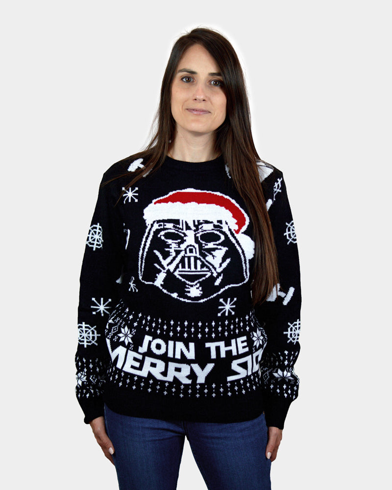 Maglione Natalizio Donna Star Wars Join The Merry Side