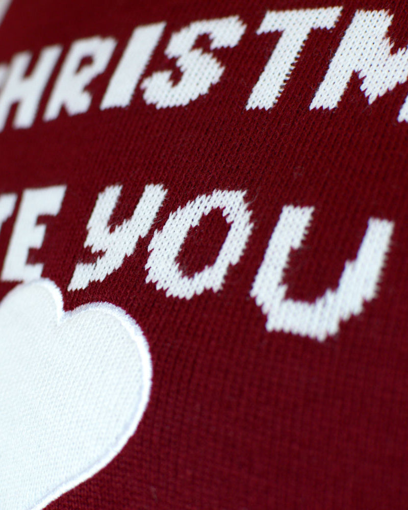 Maglione Natalizio I Gave You My Heart Donna Last Christmas