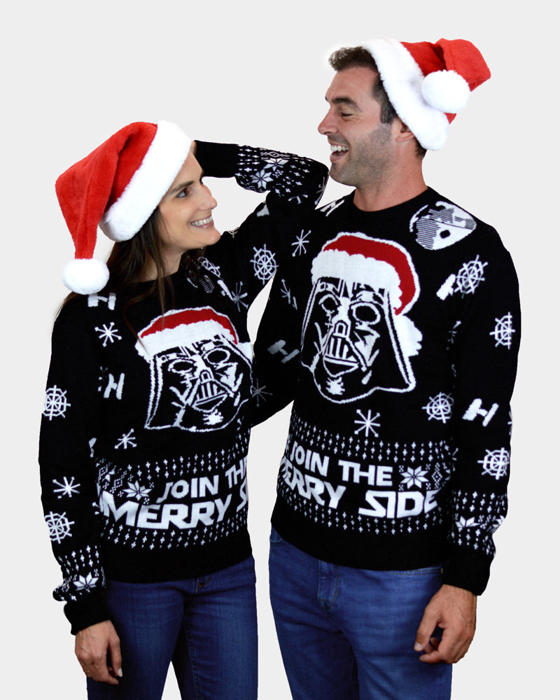 Maglione Natalizio da Donna e Uomo Star Wars Join The Merry Side