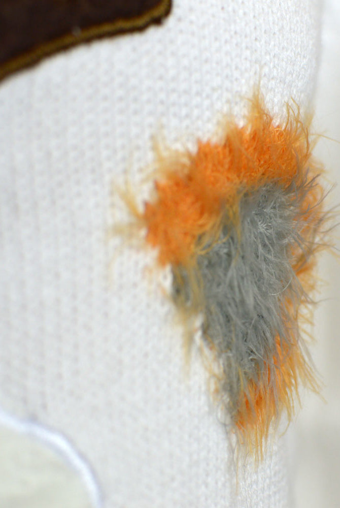 Maglione Natalizio per la Famiglia Bianco con Renna 3D