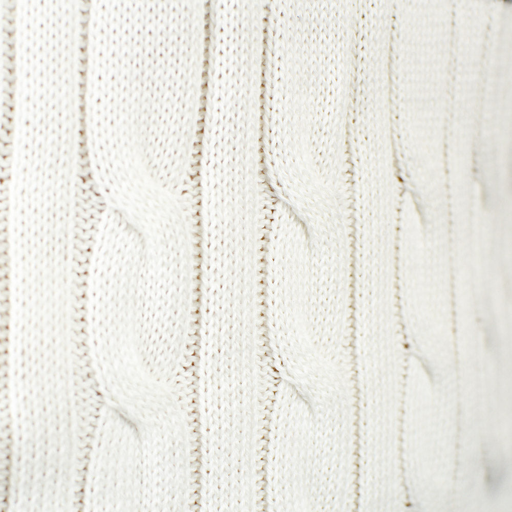 Maglione Natalizio Famiglia in Cotone Biologico Elegante Bianco Renne