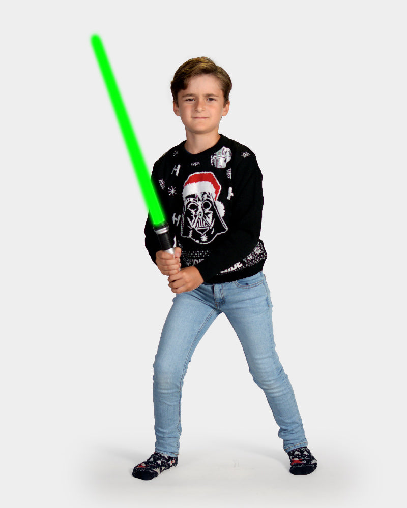 Maglione Natalizio Famiglia Star Wars Join The Merry Side Bambini