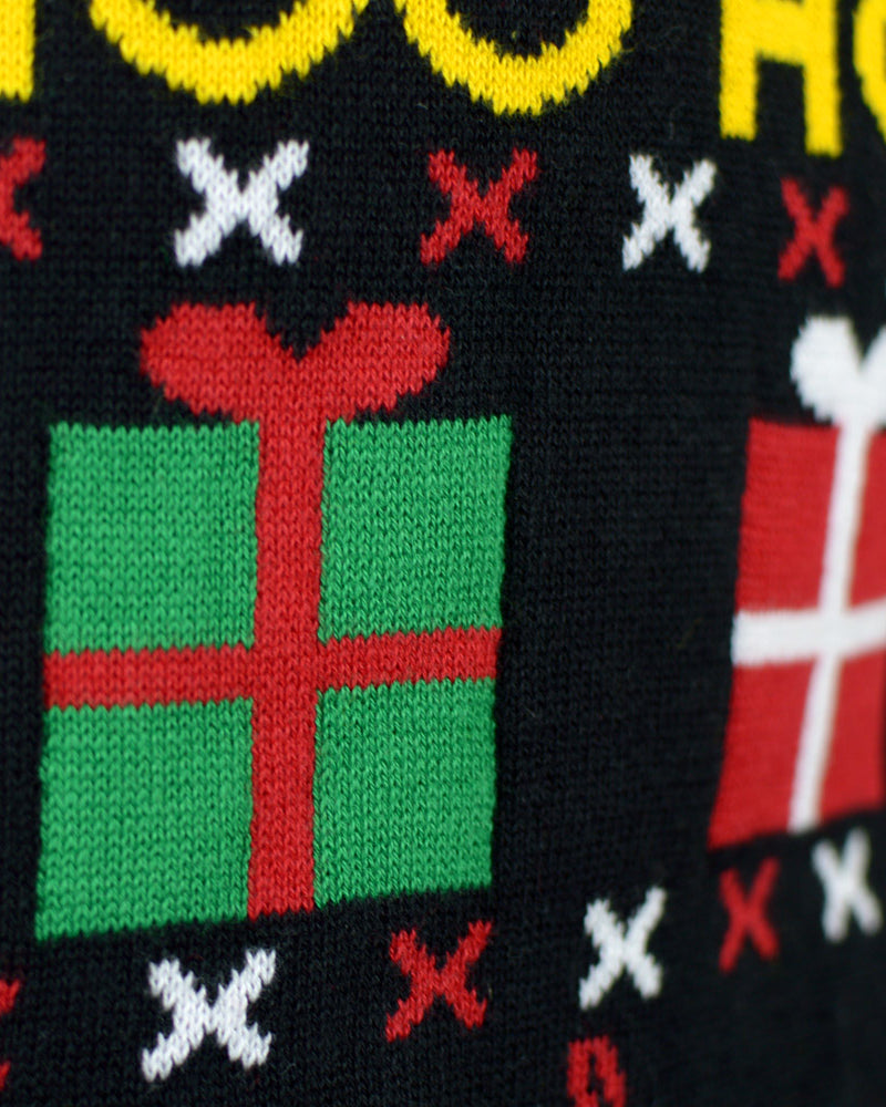 Maglione Natalizio Famiglia Regali Cotone Biologico Babbo Natale Pupazzi Neve