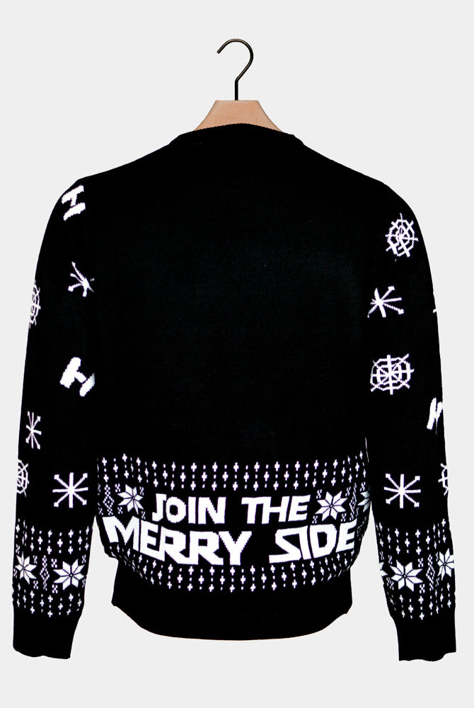 Maglione Natalizio Famiglia Join The Merry Side Star Wars