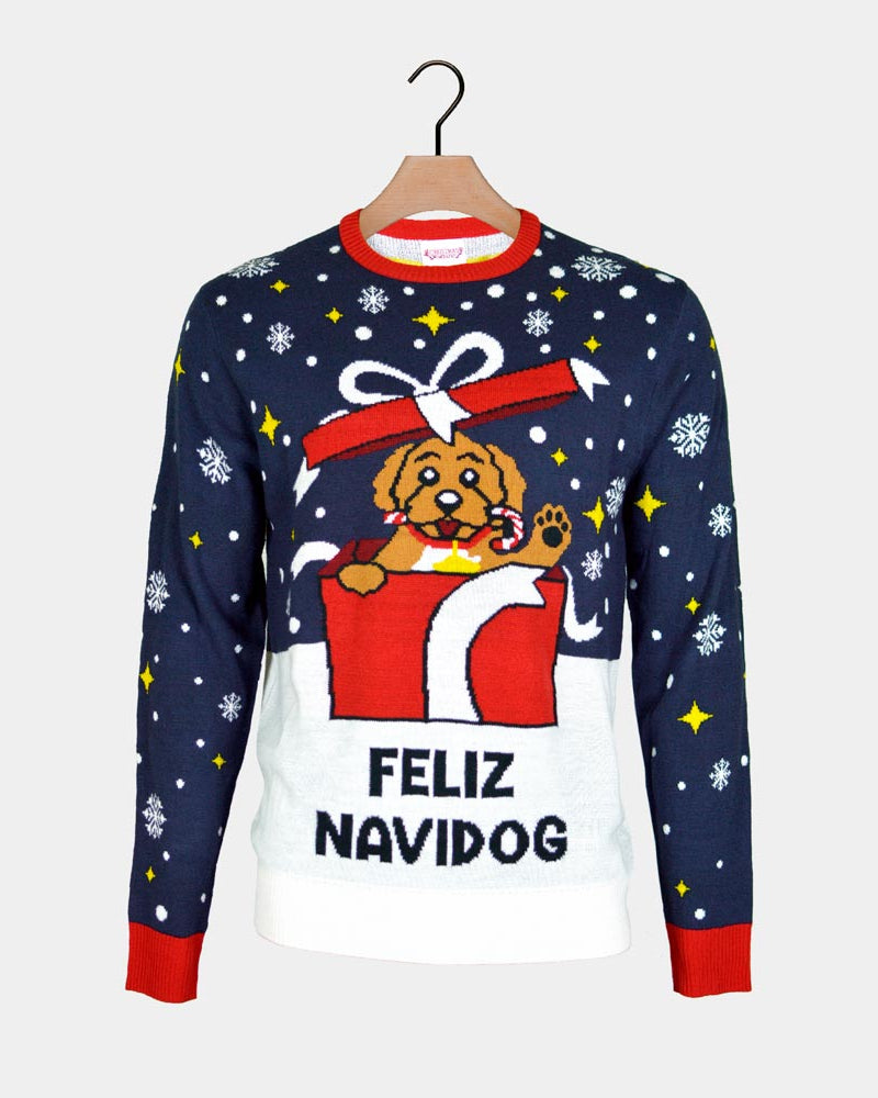Maglione Natalizio Feliz Navidog