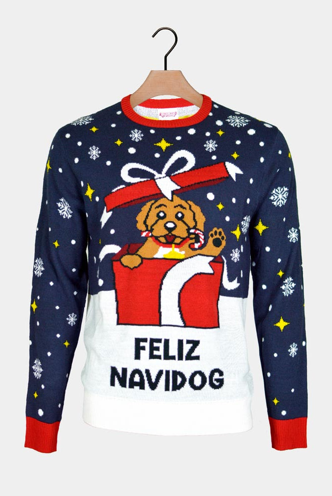 Maglione Natalizio Feliz Navidog