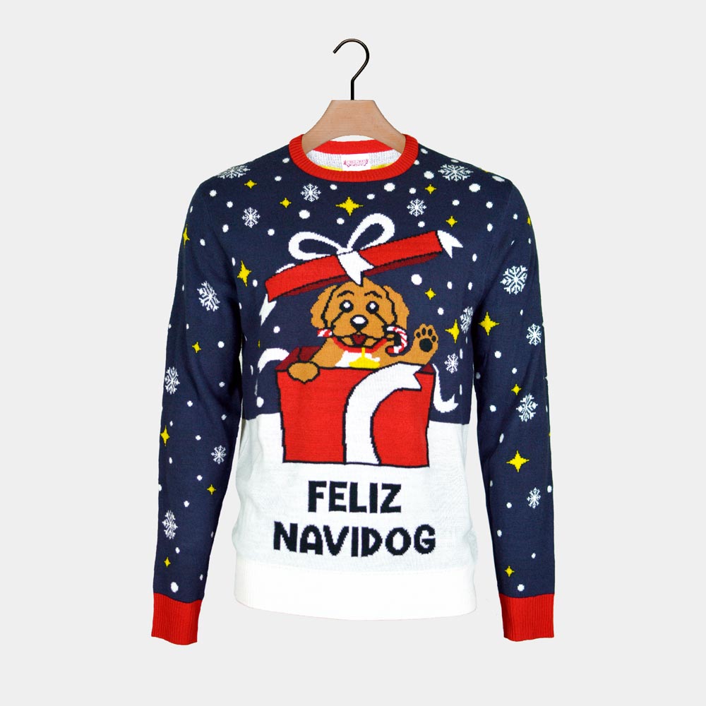 Maglione Natalizio Feliz Navidog