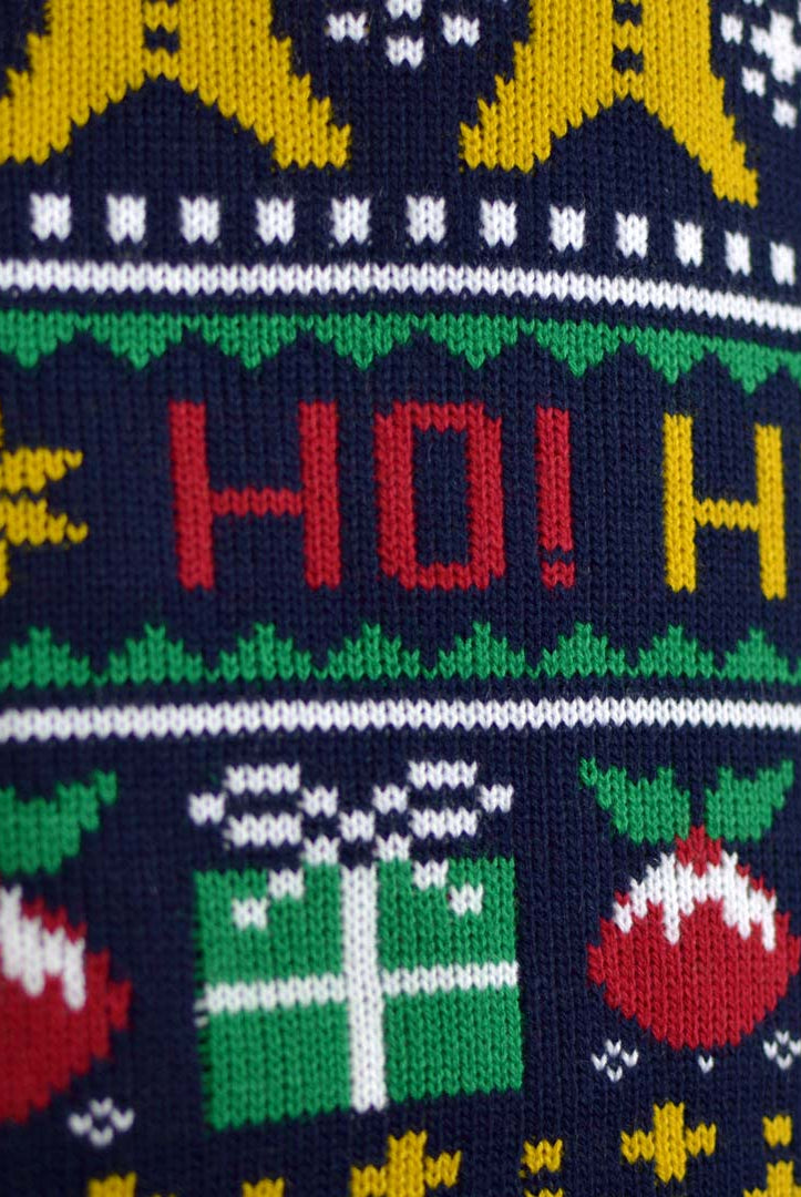 Maglione Natalizio Ho Ho Ho! Babbo Natale